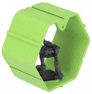 Modular Feldherr Hexagon Wall Shelf for BattleMechs