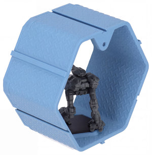 Modular Feldherr Hexagon Wall Shelf for BattleMechs