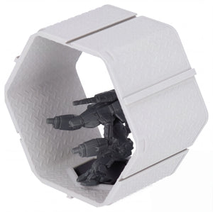 Modular Feldherr Hexagon Wall Shelf for BattleMechs