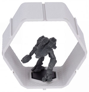 Modular Feldherr Hexagon Wall Shelf for BattleMechs