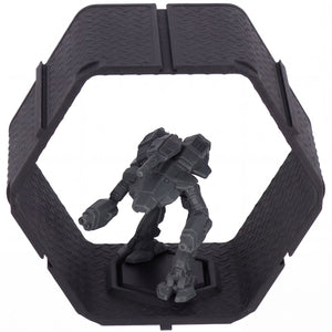 Modular Feldherr Hexagon Wall Shelf for BattleMechs