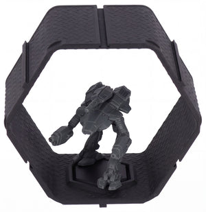 Modular Feldherr Hexagon Wall Shelf for BattleMechs