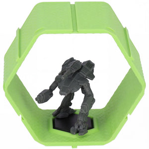 Modular Feldherr Hexagon Wall Shelf for BattleMechs