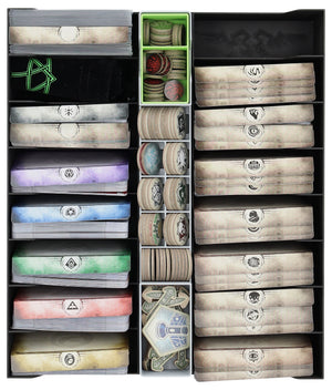 Inserto Organizzatore Feldherr per Arkham Horror: Il Gioco di Carte - Capitolo Due Core Set - Scatola di Gioco