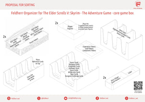 Feldherr Organizer für The Elder Scrolls V: Skyrim - The Adventure Game - Grundspielbox
