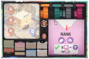 Feldherr Organizer Insert for Tiny Epic Crimes - core game box