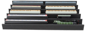 EUMFQFA01 560 mm x 360 mm x 45 mm Gauge 00 PanoramaRest - landscape, 5 dividers for Euro containers 60 x 40
