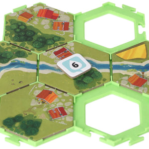 Feldherr Plättchen Halter für Dorfromantik: Das Brettspiel