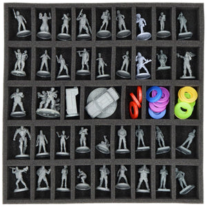 Insertion de mousse Feldherr + boîte de rangement FSLB150 pour Cyberpunk 2077 : Gangs of Night City - The Board Game - Legend Pledge