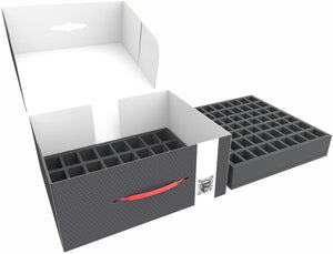 Insertion de mousse Feldherr + boîte de rangement FSLB150 pour Cyberpunk 2077 : Gangs of Night City - The Board Game - Legend Pledge