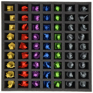 Insertion de mousse Feldherr + boîte de rangement FSLB150 pour Cyberpunk 2077 : Gangs of Night City - The Board Game - Legend Pledge