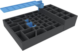 Feldherr Schaumstoff-Set + Organizer Insert für Warhammer Quest: Dunkelwasser - Grundspielbox