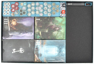 Feldherr Schaumstoff-Set + Organizer Insert für Warhammer Quest: Dunkelwasser - Grundspielbox