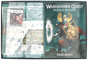 Feldherr Schaumstoff-Set + Organizer Insert für Warhammer Quest: Dunkelwasser - Grundspielbox