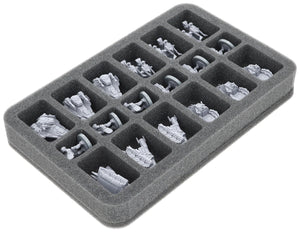 HS035A080 Inserto de espuma Feldherr para Epic Warpath - 18 compartimentos