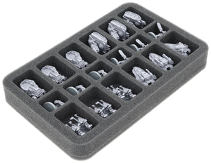 HS035A080 Inserto de espuma Feldherr para Epic Warpath - 18 compartimentos