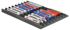 Feldherr Zugliege - Scala TT - per cassettiera IKEA ALEX su rotelle 67 x 66 cm - 8 scomparti - KQMFQQA01