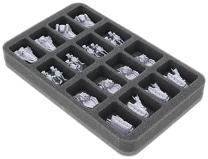 HS035A081 Inserto in schiuma Feldherr per Epic Warpath - 16 scomparti
