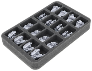HS035A081 Inserto in schiuma Feldherr per Epic Warpath - 16 scomparti