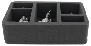 HS075A042 Feldherr foam tray for Kingdom Death: Screaming Nukealope  - 5 compartments