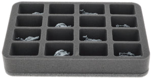 HS050A179 Bandeja de espuma Feldherr para Clash Blindado - 16 Compartimentos