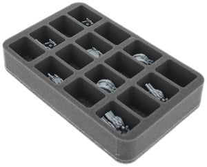 HS050A179 Bandeja de espuma Feldherr para Clash Blindado - 16 Compartimentos