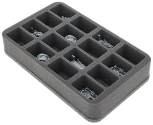 HS050A179 Bandeja de espuma Feldherr para Clash Blindado - 16 Compartimentos