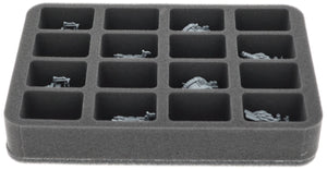 HS050A179 Bandeja de espuma Feldherr para Clash Blindado - 16 Compartimentos