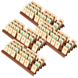 Set di 4 pezzi di valore Feldherr in plastica per Rummikub - 4 slot