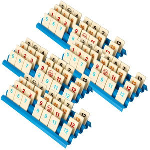 Set di 4 pezzi di valore Feldherr in plastica per Rummikub - 4 slot