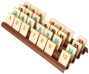 Set di 4 pezzi di valore Feldherr in plastica per Rummikub - 4 slot