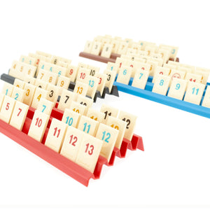 Set di 4 pezzi di valore Feldherr in plastica per Rummikub - 4 slot