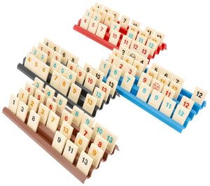 Set di 4 pezzi di valore Feldherr in plastica per Rummikub - 4 slot