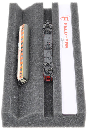 Premium Locomotora Banco Escala Z con Banda Magnética y Eje de Mantenimiento Adicional - Ideal para Modelos TT