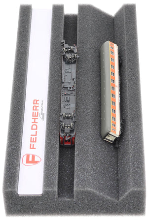 Premium Locomotora Banco Escala Z con Banda Magnética y Eje de Mantenimiento Adicional - Ideal para Modelos TT