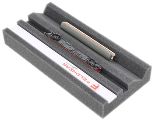 Premium Locomotora Banco Escala Z con Banda Magnética y Eje de Mantenimiento Adicional - Ideal para Modelos TT