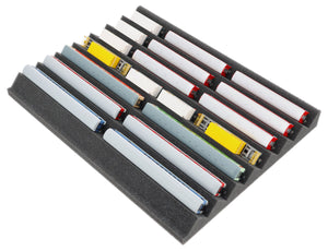 KN030A01 Feldherr Zugliege 360 mm x 270 mm per il modellismo ferroviario - Scartamento N - 7 scomparti