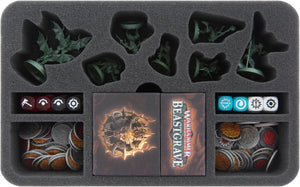 Feldherr GENERAL 370 Tasche für Warhammer Underworlds: Beastgrave - 8 Kriegerscharen + Dreadfane Kriegerscharen + Primal Lair