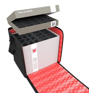 Feldherr GENERAL 370 bag with Feldherr Storage Boxes FSLB310 + FSLB040 for Warhammer Quest: The Cursed City - core game + Nightwars + Nemesis