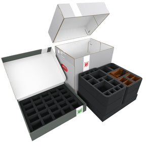 Feldherr GENERAL 370 bag with Feldherr Storage Boxes FSLB310 + FSLB040 for Warhammer Quest: The Cursed City - core game + Nightwars + Nemesis