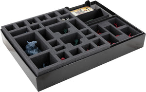 Feldherr Schaumstoff Bundle für HeroQuest (2021) Mythic Box + 4 Erweiterungen - in Brettspielboxen