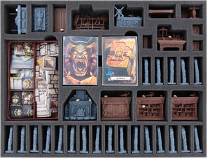 Feldherr Schaumstoff Bundle für HeroQuest (2021) Mythic Box + 4 Erweiterungen - in Brettspielboxen