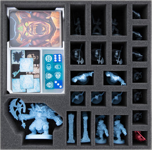 Feldherr Schaumstoff und Organizer Insert Bundle für HeroQuest (2021) Grundspiel + 5 Erweiterungen - in Brettspielboxen