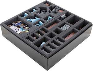 Feldherr Schaumstoff und Organizer Insert Bundle für HeroQuest (2021) Grundspiel + 5 Erweiterungen - in Brettspielboxen