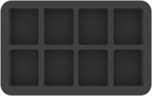 HS035A046 Bandeja de espuma Feldherr para Aeronautica Imperialis: Asuryani - 8 compartimentos