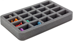 HS035ZC14 35 mm Half-Size Schaumstoff für 20 Zombicide Figuren