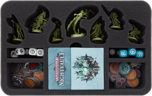 Feldherr Schaumstoff-Set für Warhammer Underworlds: Nightvault - 8 Kriegerscharen + Arkane Gefahren