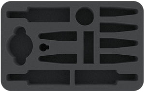 HS045DF01 45 mm half-size foam tray for Dropfleet Commander - PHR Cruiser and Frigates + FREE capsule for pegs