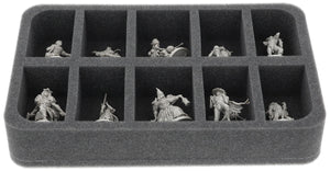 HS050A155 Taca piankowa Feldherr dla Kingdom Death: Monster - 10 miniatur