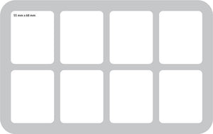 HS050AQ02 50 mm Half-Size Schaumstoff für 8 große Arcadia Quest Figuren